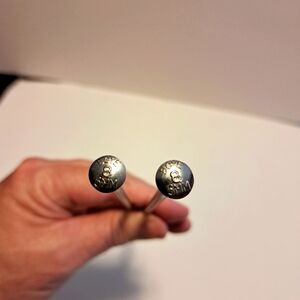 BOYE size 8 5mm pair aluminum 14" single point knitting needles